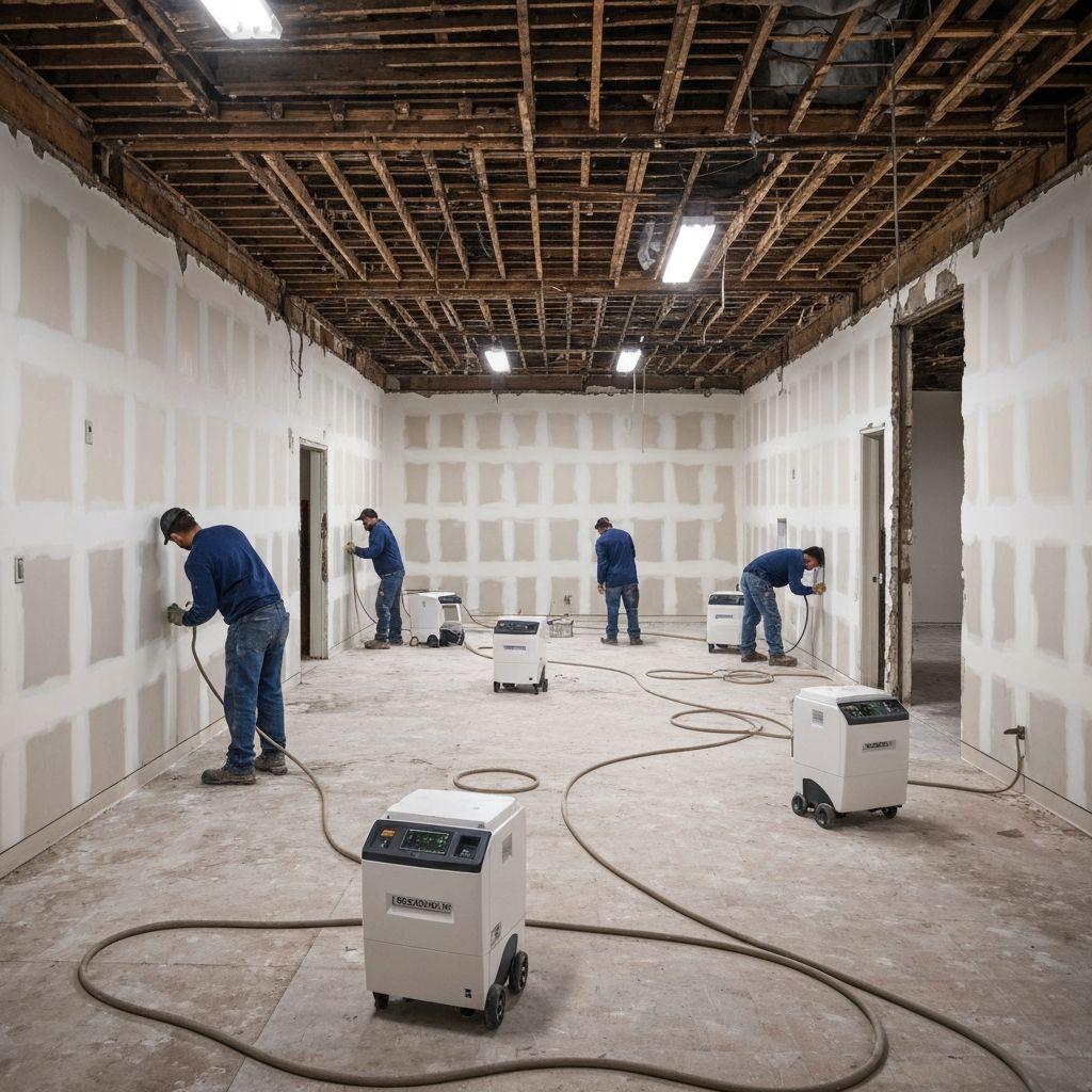 Wasserschaden Sanierung - Bauunternehmen